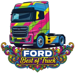 Samolepka Ford F-MAX Best of Truck Color