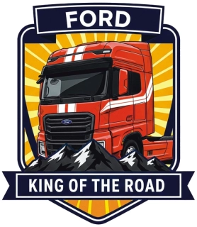 Samolepka Ford F-MAX King of the Road