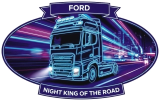 Samolepka Ford F-MAX Night King of the Road