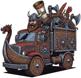 Viking Truck – Dračí vikingská loď