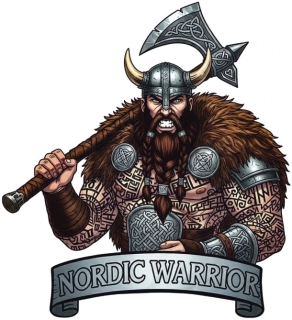 samolepka Nordic Warrior
