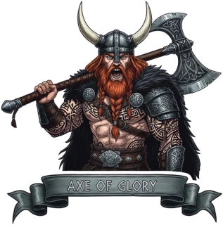 samolepka vikingský válečník