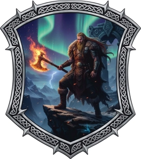 samolepka Viking Fire Guardian