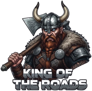 samolepka King of the Roads Viking