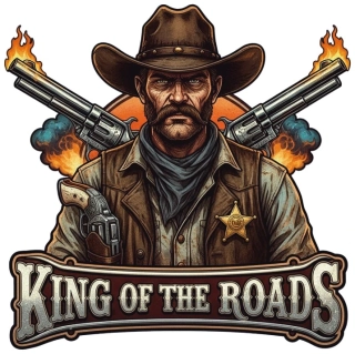 samolepka King of the Roads Sheriff