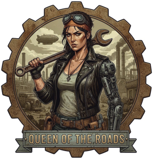 samolepka Queen of the Roads Wasteland