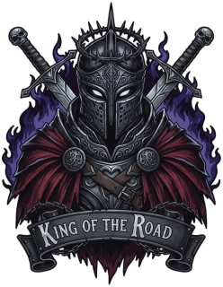samolepka King of the Road Dark Knight