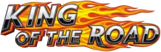 samolepka King of the Road Flames