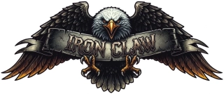 samolepka Iron Claw Eagle