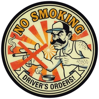 samolepka No Smoking